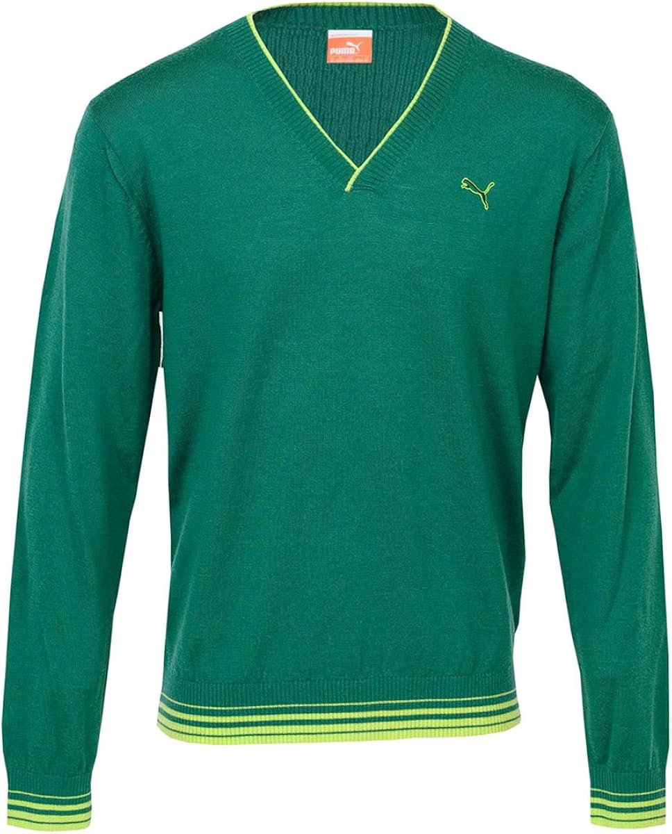 puma golf uomo verde