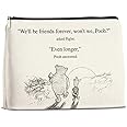YeleY Friendship Gifts for Women Friends, Gifts for Best Friends Women, Winnie the Pooh Gifts for Women Girls Classic Winnie the Pooh Makeup Bag Pooh Bear Cosmetic Bag