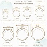 HAUSPROFI Embroidery Starter Kit 50 Colours 7 Bamboo Hoops Kumihimo Disk view 2