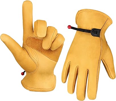 construction leather gloves