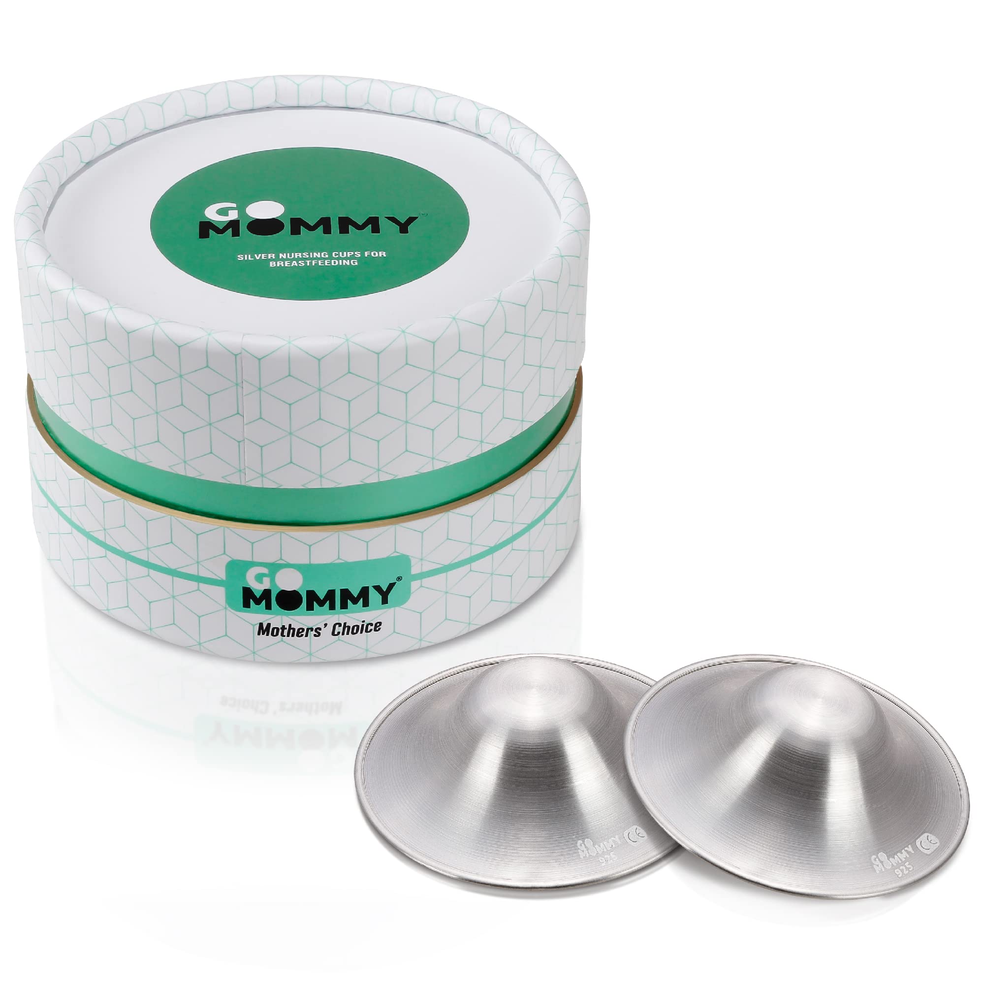 The Original Silver Nursing Cups, Nipple Shields for Nursing Newborn