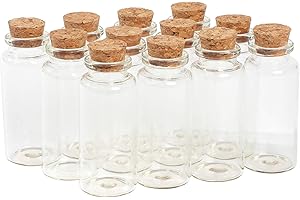 Magic Season Decorative Glass Bottles (12 Pcs / 30 ml)