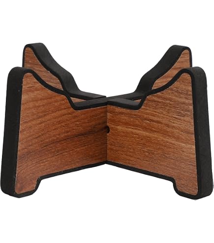 Support En Bois Massif Pour Handpan (tambour à Langue D'acier) - Réglable, Pliable Et Stable - Pour Jeu Assis