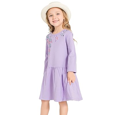 sachin and babi light blue dress Little Bitty Toddler Girls Cotton Long Sleeve Dress Libya