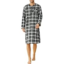 Flannel nightshirt amazon Clearance