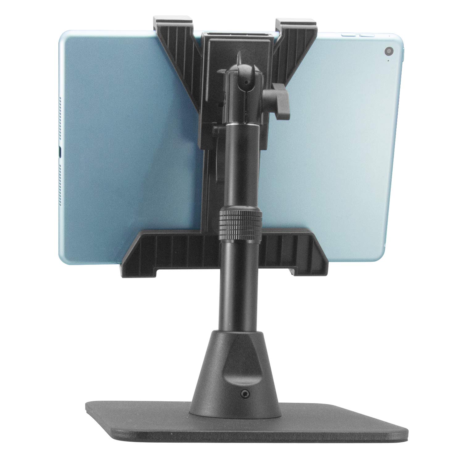 iBOLT TabStandPro - Heavy Duty Metal Weighted Base Table Mount for all 7" - 10" tablets (iPad, Nexus, Samsung Tab) For Desks, Tables, Countertops: Great For Homes, Schools, Businesses, and Offices