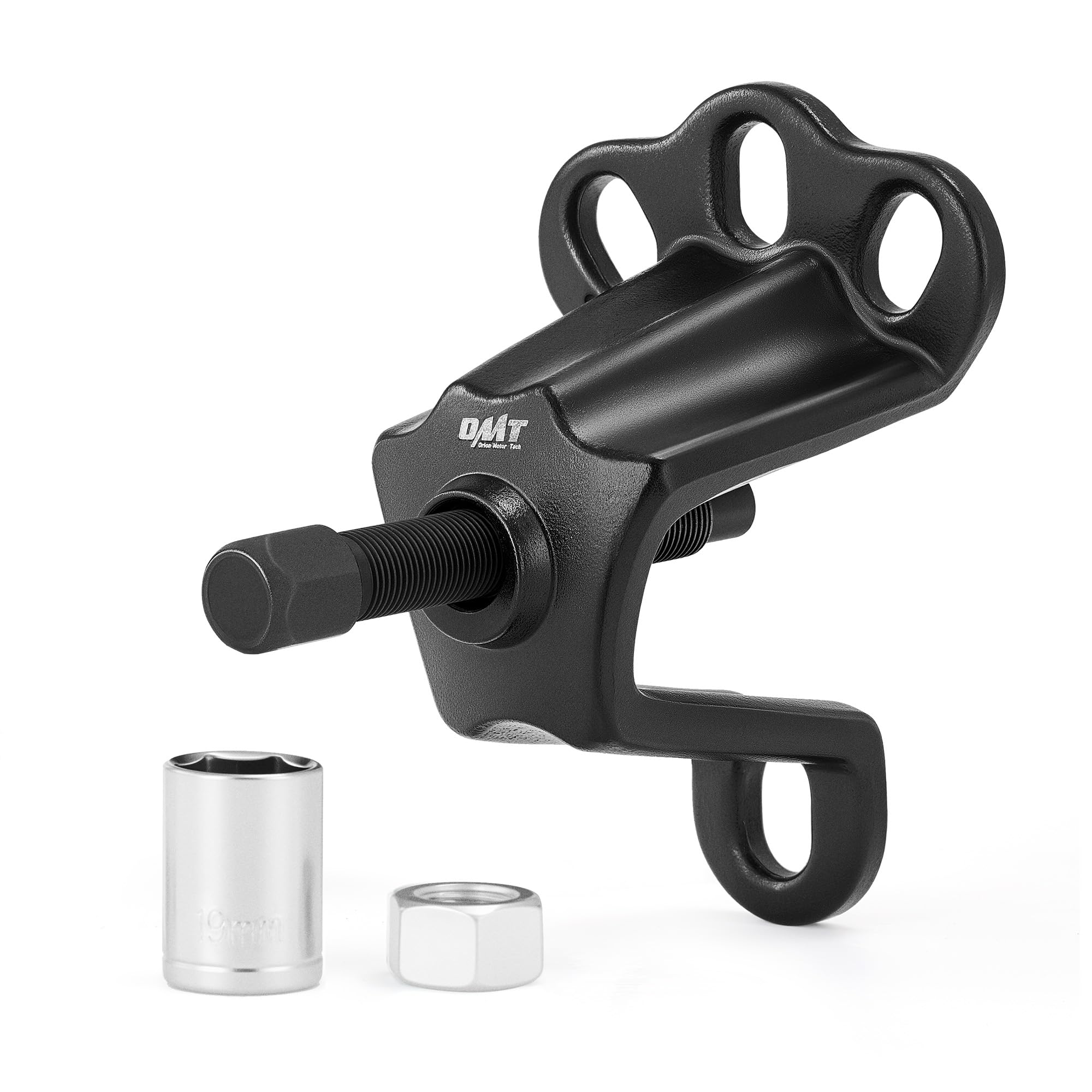 Photo 1 of Orion Motor Tech Front Wheel Hub Puller Flange Type Tool for 3-3/4 to 4-1/2 Inch IDs, Universal Hub and Axle Puller with 5/8 inch x 18 Forcing Bolt, FWD Hub Installer and Remover Tool with Socket