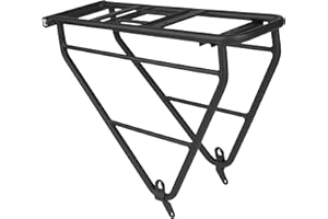 Retrospec Haul Electric Bicycle Rear Bike Rack 55 & 22 LB Cargo Capacity Aluminum Rear Rack for Electric Bike