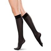 THERAFIRM Knee High Support Stockings - 20-30mmHg Moderate Compression Nylons