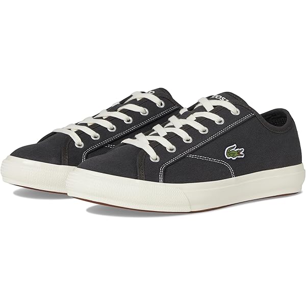 Amazon.com | Lacoste Mens Backcourt 2.0 Sneaker, BLK/Off WHT