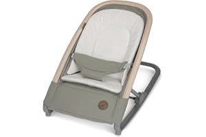 Maxi-Cosi Kori 2-in-1 Baby Bouncer Seat for Infants, Baby Rocker Chair, Portable Baby Bouncer, Classic Green