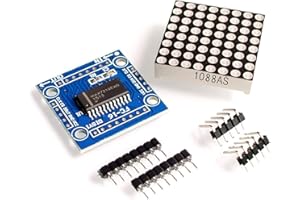 RELAND SUNG MAX7219 dot Matrix Module microcontroller Module DIY KIT MCU LED Display Control Module Kit (DIY)