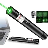 Green Laser Pointer High Power for Presentations &amp; Outdoor Use