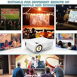 Mini Video Projector, 1080P Supported, Portable