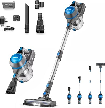 VYTRONIX 3-in-1 Cordless Vacuum 22.2V 40min Run Time Lightweight