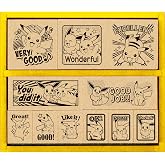 Beverly Showa Note Pokemon Stamp, English, Wooden Stamp, SDH-119