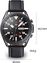 Samsung Galaxy Watch 3 45mm Smartwatch Mystic Black Bluetooth Renewed view 3