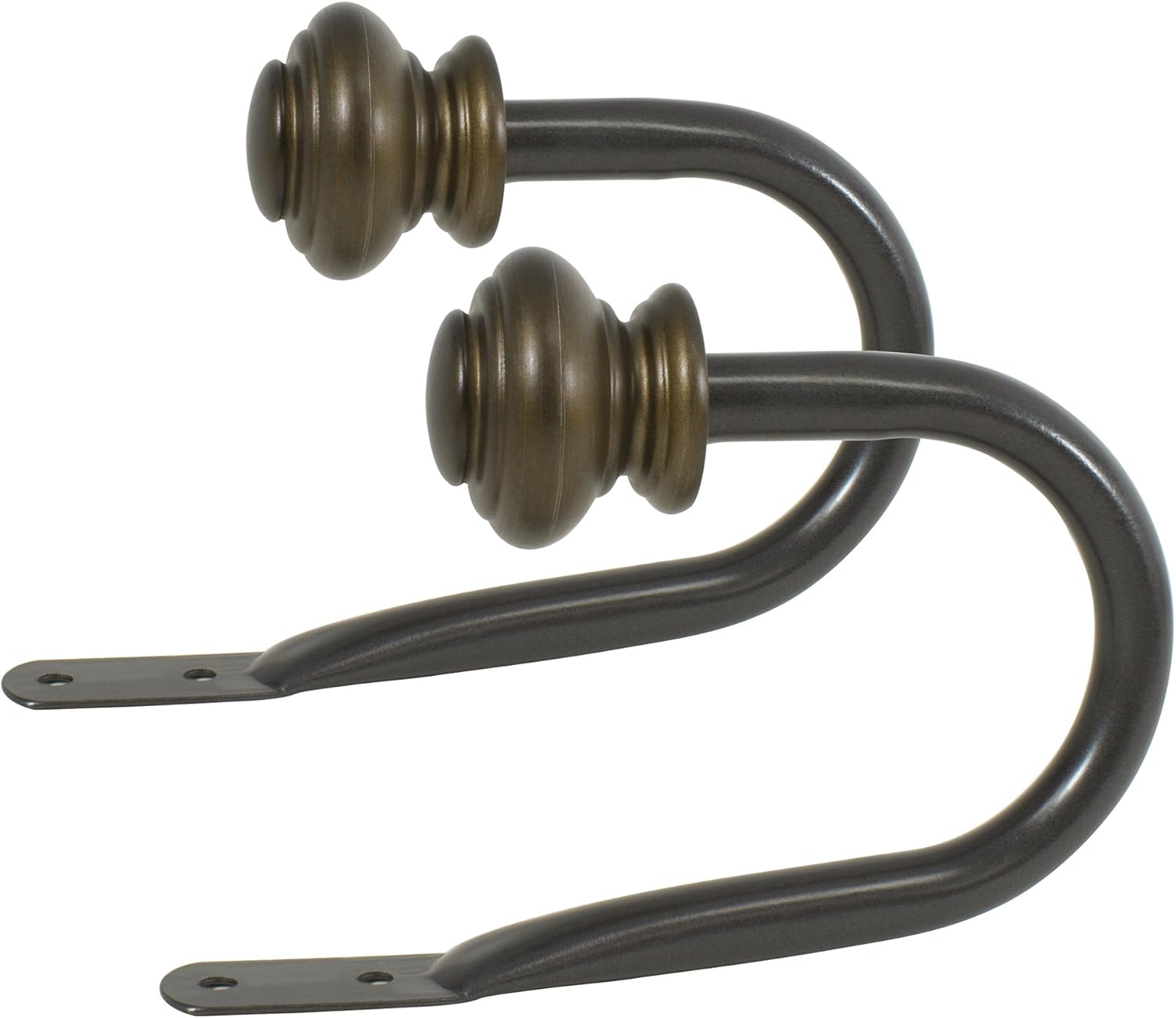 Beme International Urn Holdback Pair, 5.5 x 1.5 x 4 inches