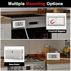 Digital Oven Thermometer with Probe Grill Meat