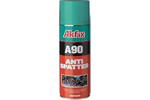 Akfix A90 Anti Spatter Welding Spray (1x12 Oz.) - Heavy Duty Welding Anti-Spatter Spray for Arc, MIG and TIG tips, Non-Flammable Anti Splatter Welding Spray for Safe Welding | 12 Oz. 1 Pack