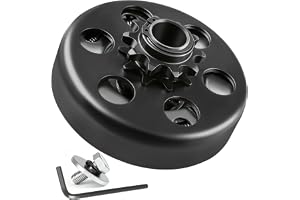 LotFancy Go Kart Clutch 3/4 Bore 10T for #40/#41/#420 Chain, Predator 212 Centrifugal Clutch 10 Tooth for Minibike, Fun Kart, and Compatible 2-6.5 HP Engines