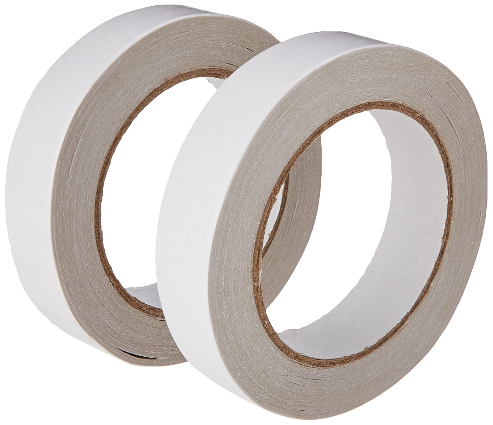 Globe Packaging 2 Rolls of Strong Double Sided Sticky Tape 25mm x 50M