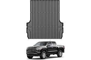 FIILINES Truck Bed Mat for Chevrolet Colorado/GMC Canyon 5FT 2023-2026 Truck Bed Liner All Weather Durable Bed Mat for Colora