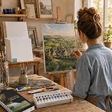 EXERZ 24x30cm Canvas Panels 6pcs 3mm 280GSM 100% Cotton Triple Primed view 8