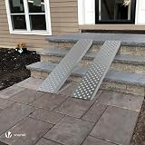 VOUNOT Loading Ramps Set of 2 Heavy Duty Steel Ramps 400 kg 160x23x5 cm view 7