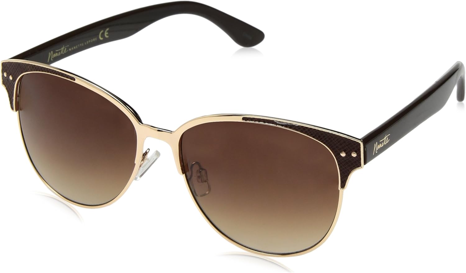 gold color eyeglass frames