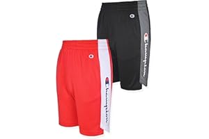 Champion Boys Heritage Script Mesh Short