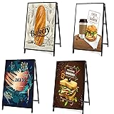 USCNC 4 PACK 24 x 36 Inch A Frame Sign Double-Sided