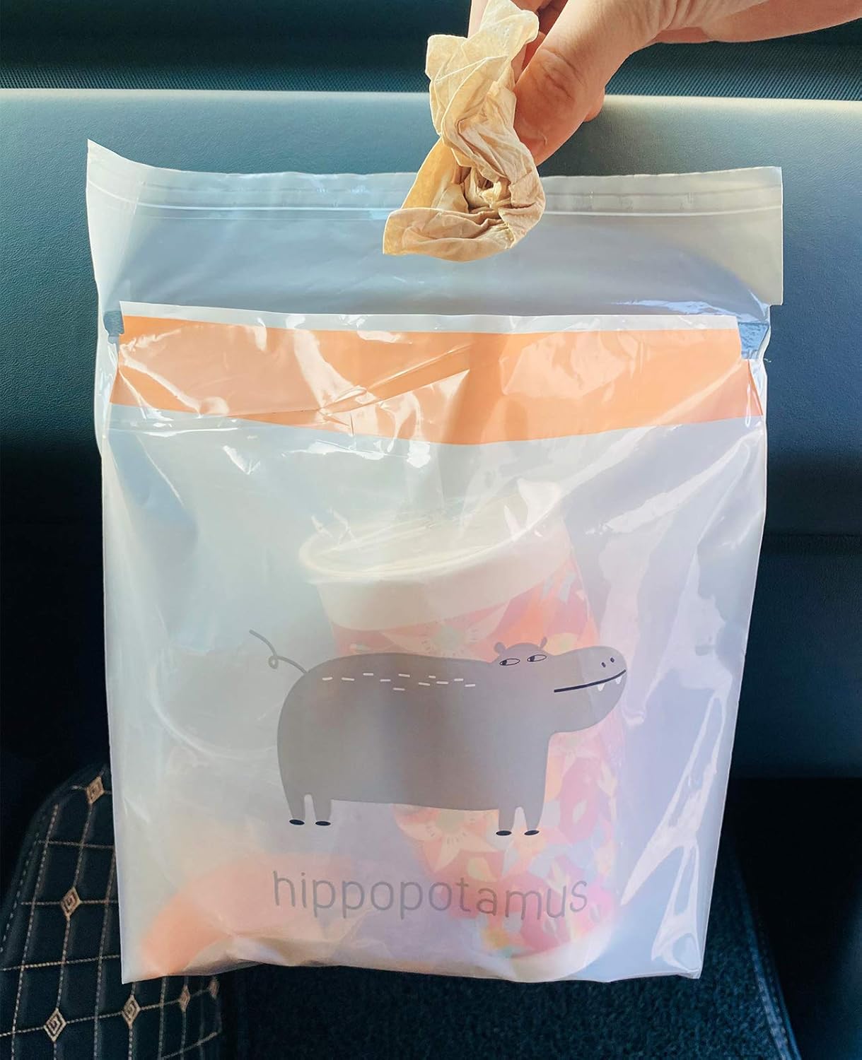 SHAKCO Easyadhesive Disposable CAR GARBAGE BAG