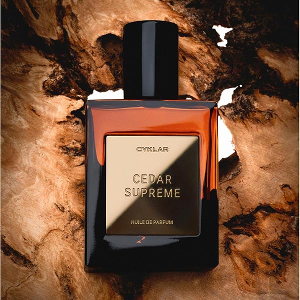 CYKLAR PERFUME OIL FOR SKIN – CEDAR SUPREME SCENT – CRISP, AROMATIC & WARM PERFUME FRAGRANCE WITH BERGAMOT, LAVENDER & CEDARWOOD NOTES – TRAVEL-FRIENDLY 15ML
