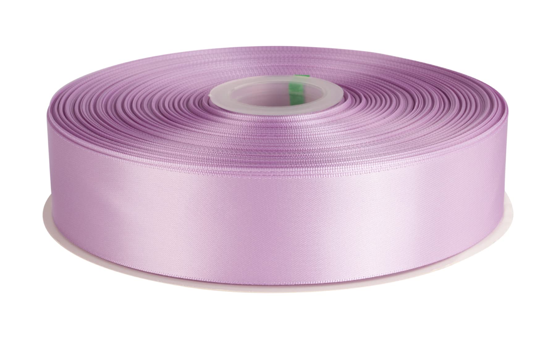 Double Faced Satin Ribbon, 38mm X 91M, Solid Polyester Ribbon for Gift Wrapping, Crafts, Wedding Party Ceremony Decoration, Floral Arrangement, Sewing (Lt. Orchid)