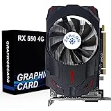 ZER-LON Radeon RX 550 4GB Graphics Card, GDDR5 128