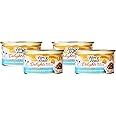 Fancy Feast Canned Delights Cat Food, Tuna and Cheddar, 3 oz (Pack of 4)