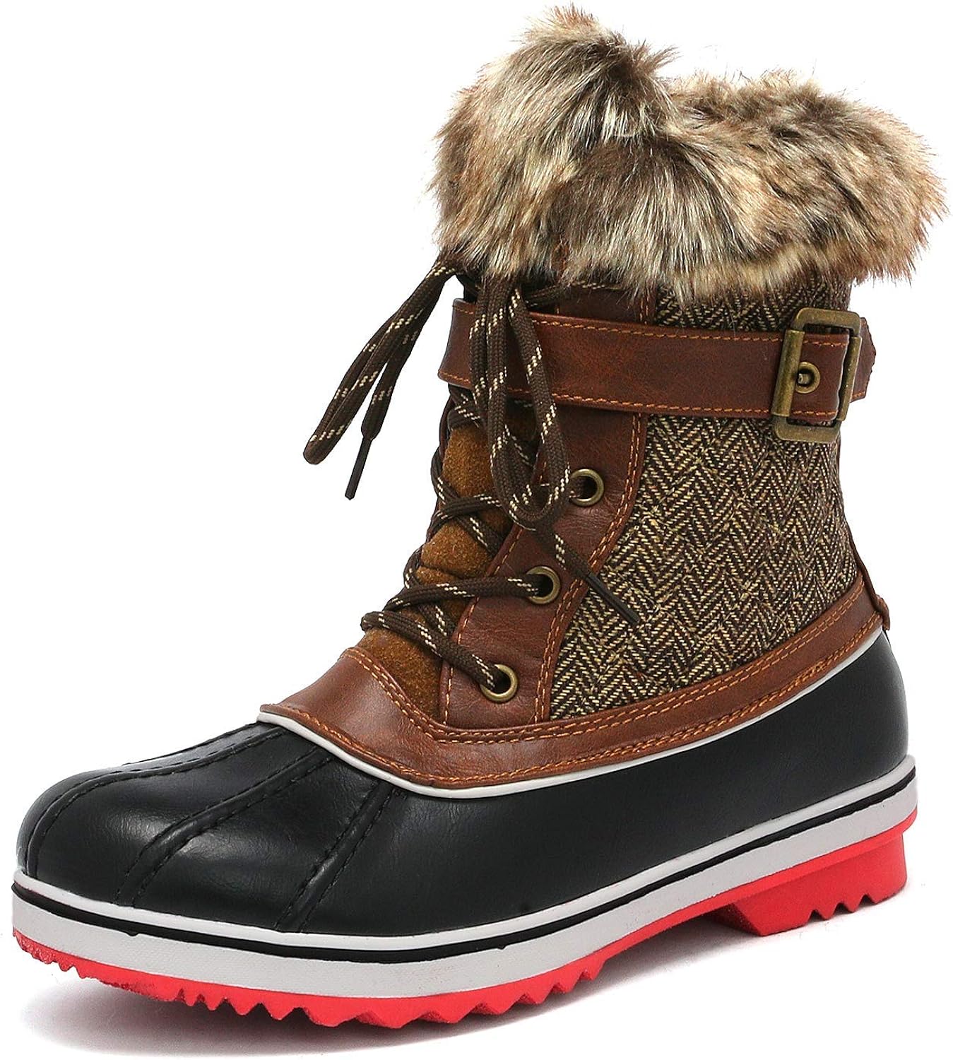  | DREAM PAIRS Women's Mid Calf Winter Snow Boots | Snow Boots