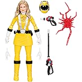 Power Rangers Lightning Collection RPM Yellow Ranger 6-Inch Premium Collectible Action Figure Toy with Accessories, Kids Ages 4 and Up