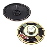 Fielect DIY Speaker 1W 8 Ohm 57mm Diameter Round