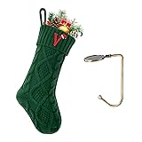 VRFASHION Christmas Stockings with Initials, Letter