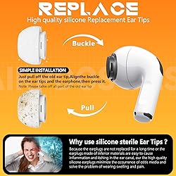 4 Pairs Replacement Ear Tips for AirPods Pro