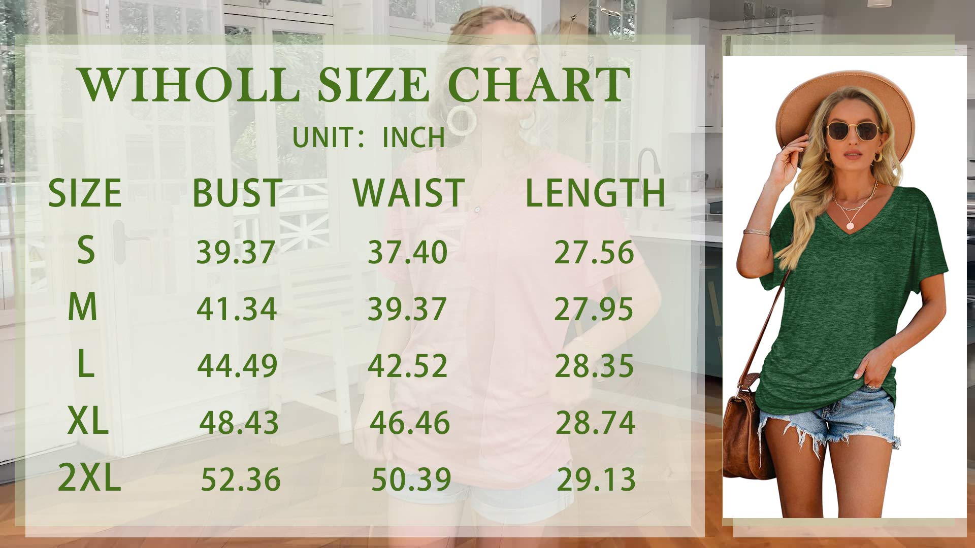 Womens Short Sleeve Shirts Casual Vneck Dolman