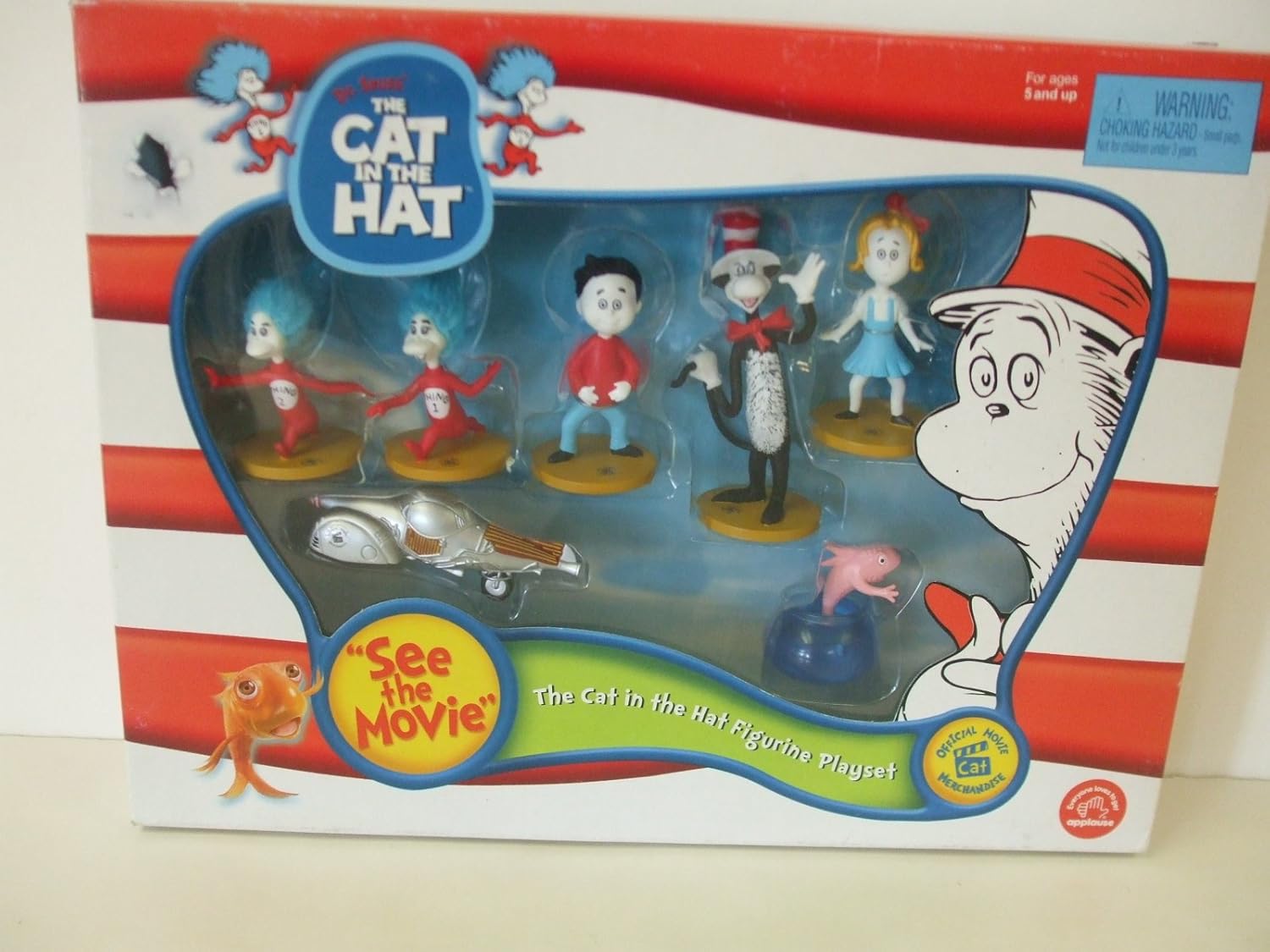 Cat In The Hat Figurine Toys ToyWalls