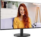AOC 27B3CA2 27 Inch FHD Monitor 100Hz IPS HDMI USB-C 65W Speakers view 2