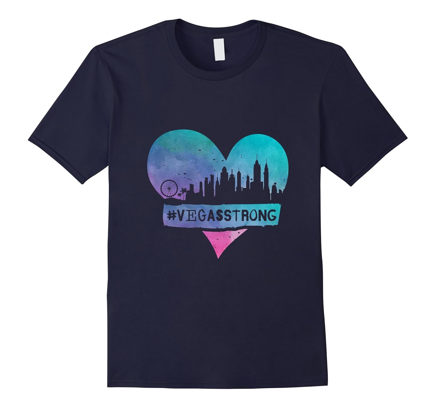 VEGAS STRONG NEVADA PRIDE T-SHIRT-ANZ