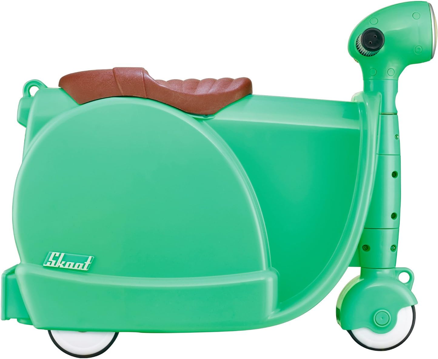 Skoot Kids' RideOn Suitcase Children's Luggage, Pistachio Green