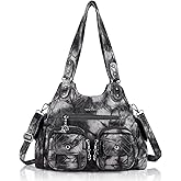 Angel Kiss Purses for Women Hobo Bag Soft PU Leather Shoulder Bag for Women