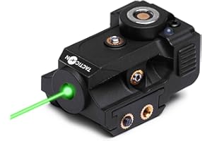 Tacticon BattleBeam V1 Laser Sight | Rifle or Handgun | Weaver or Picatinny Rail | Red Green or Blue Dot Lazer Sight Pistol | Tactical Sights Airsoft | Scope Hand Gun Rifles | Pistol | Air Soft Optic