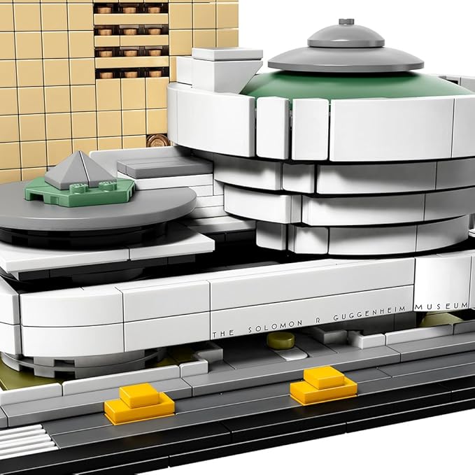 lego architecture guggenheim museum